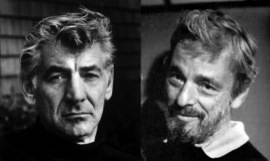 Leonard Bernstein and Stephen Sondheim